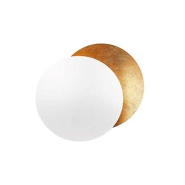 Nordic Minimalist Unique Rotatable Moon-like Design LED Wall Lamp for Bedside Aisle Stairs - Image 13