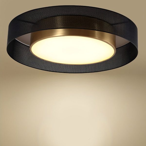 Nordic Round Dimmable LED Ceiling Lights Flush Mount Lighting with Remote Control - Image 6