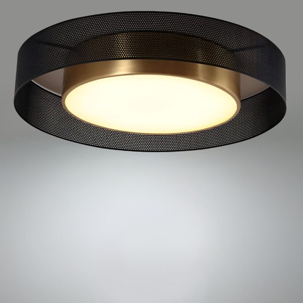 Nordic Round Dimmable LED Ceiling Lights Flush Mount Lighting with Remote Control - Image 8