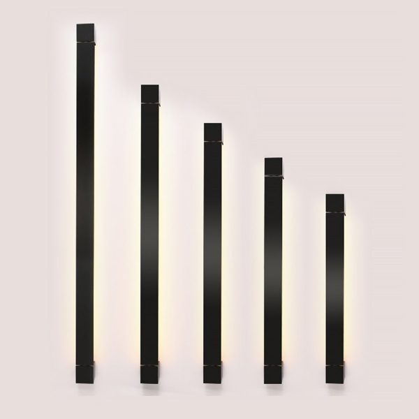 Nordic Ultra-thin Long Strip LED Bedside Background Wall Rotatable Wall Lamp - Image 10