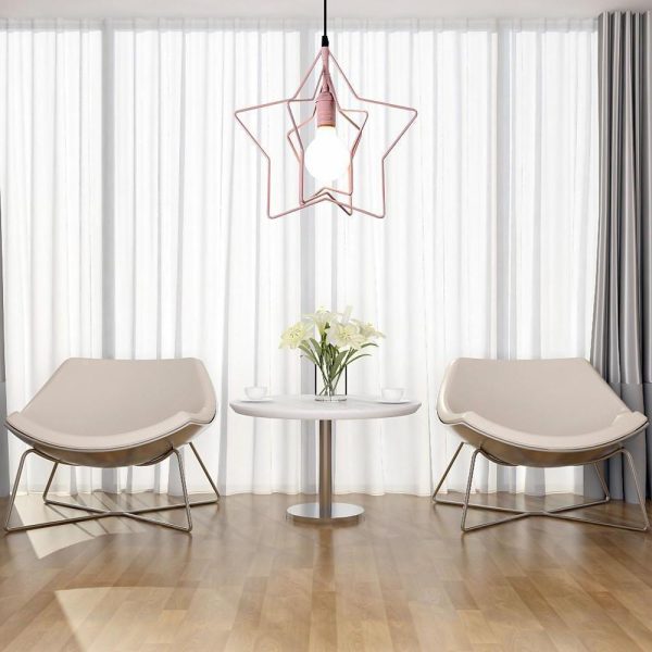 Multiple Star Shaped LED Modern Pendant Light Hanging Lamp Island Lights - Image 7