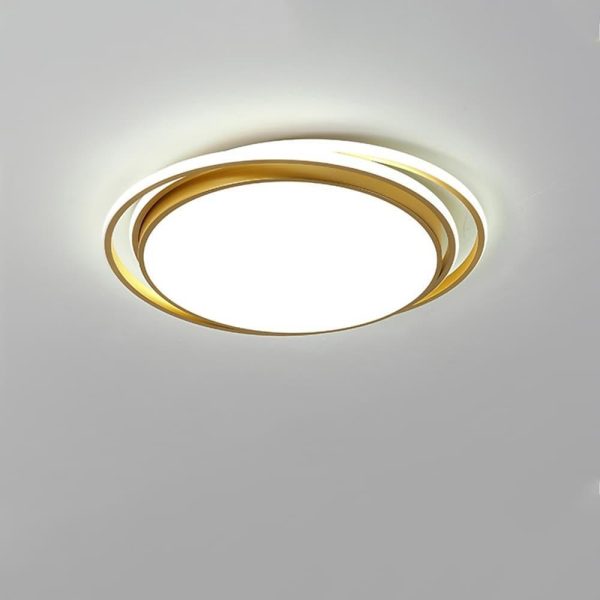 Minimalist Circular Dimmable LED Modern Flush Mount Ceiling Lighting - Image 7