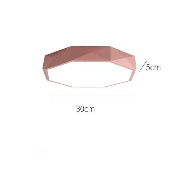 Octagonal Bedroom LED Flush Mount Ceiling Light for Baby Kids - Image 6
