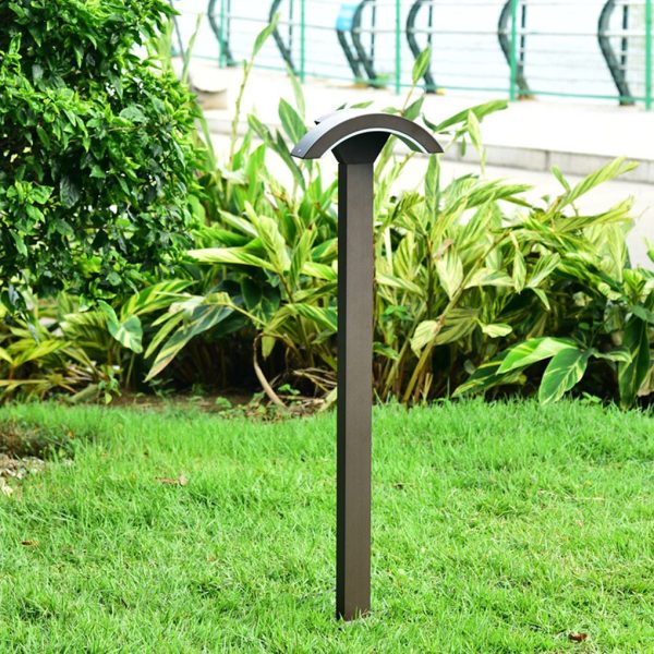 Outdoor Motion Sensor Waterproof LED Fan-shaped Lawn Lamp for Landscape Decorative Lighting - Image 3