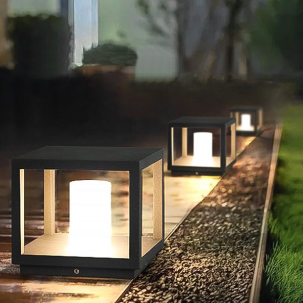 Outdoor Garden Decorative Waterproof LED Solar Landscape Lighting Lamp Post Lights - Image 5