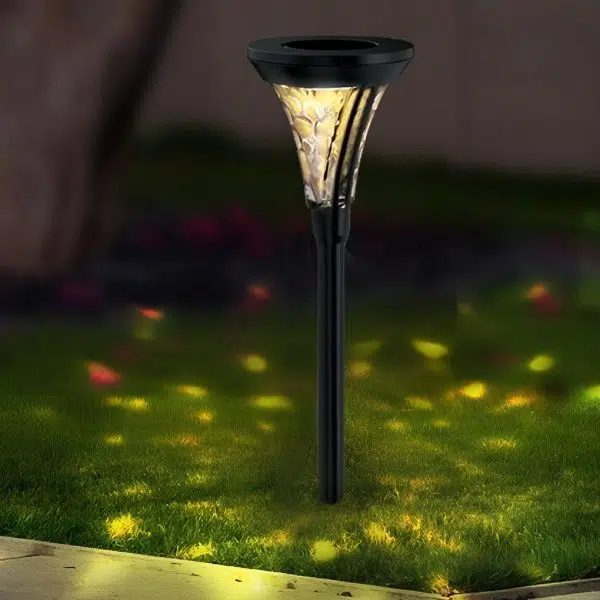 Outdoor Solar Post Lights LED Garden Lights Pathway Lights Landscape Lighting - Image 3