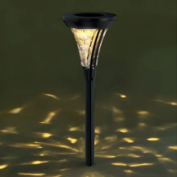 Outdoor Solar Post Lights LED Garden Lights Pathway Lights Landscape Lighting - Image 2