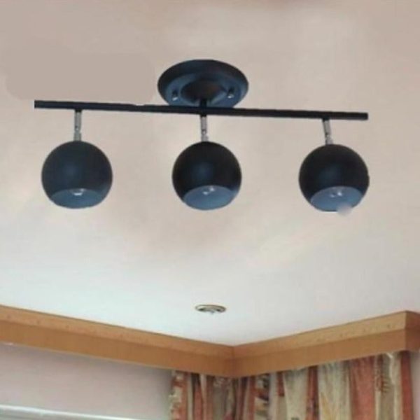 3-Light Bowled Metal Semi Flush Mount Ceiling Light ?Modern & Bright - Image 4