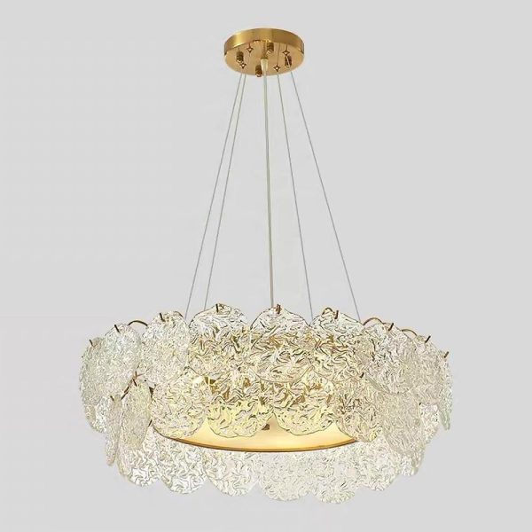 Shell Chandeliers Glass Acrylic LED Kitchen Dining Room Lighting Ceiling Light - Image 9