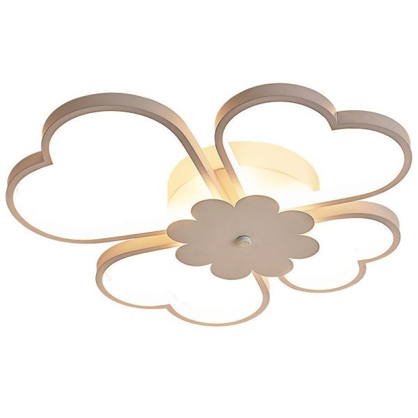 Bespoke Metal Flower LED Flush Mount Ceiling Light for Bedroom - Image 6