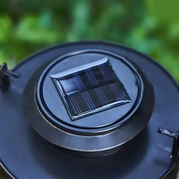 Portable Solar Lanterns - Glass Cylinder Firefly Jar LED Lights - Image 6