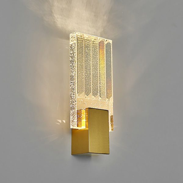 Postmodern Minimalist Aisle Staircase Bedside LED Crystal Wall Sconces - Image 7