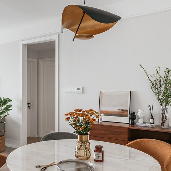 Postmodern Nordic Creative Flying Saucer Designer Single Head Chandelier - Image 4