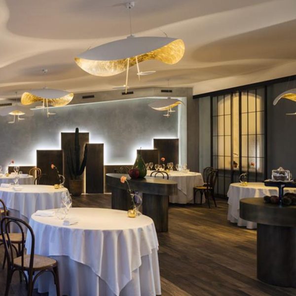 Postmodern Nordic Creative Flying Saucer Designer Single Head Chandelier - Image 7