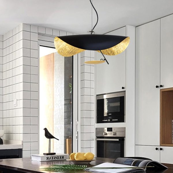 Postmodern Nordic Creative Flying Saucer Designer Single Head Chandelier - Image 2