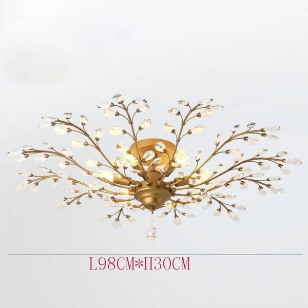 Unique Contemporary Chandeliers Crystal Flower Chandelier for Living Room - Image 8