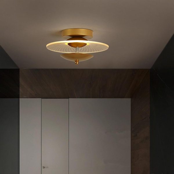 Unique Round 6W LED Modern Ceiling Lights Flush Mount Lighting - Image 3