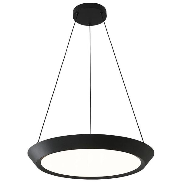 Circle Pendant Lighting for Kitchen Metal Acrylic Artistic Pendant Lighting - Image 5