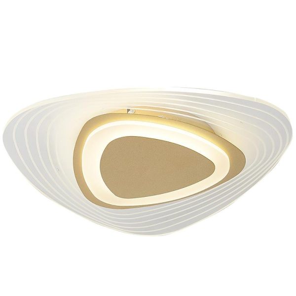 Geometric Shaped LED Striped Decorative Nordic Ceiling Light Flush Mount Lighting - Image 6