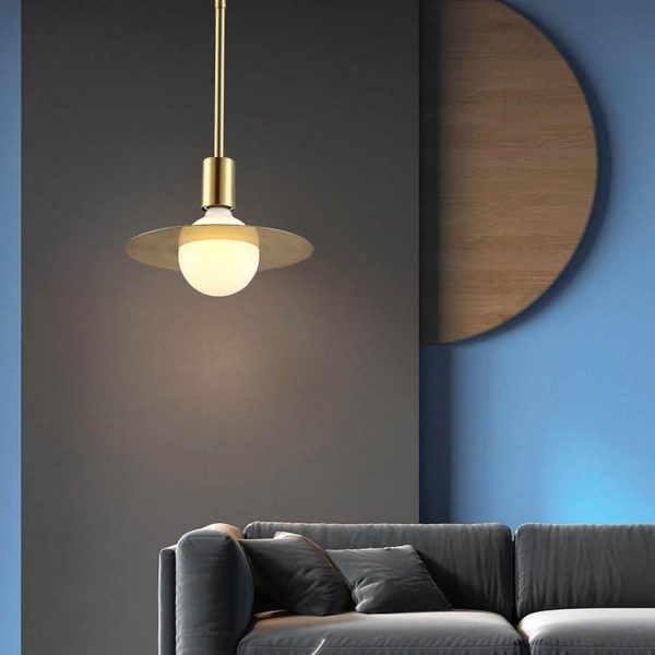 Ball-shaped LED Gold Modern Pendant Lighting Hanging Ceiling Lights - Image 2
