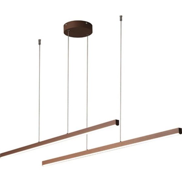 Modern Farmhouse Linear Chandelier Metal for Dining Room Living Room - Image 7