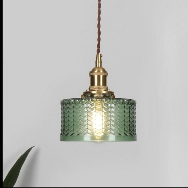 Circular Design Metal Glass Pendant Lighting Antique Pendant Lighting - Image 2