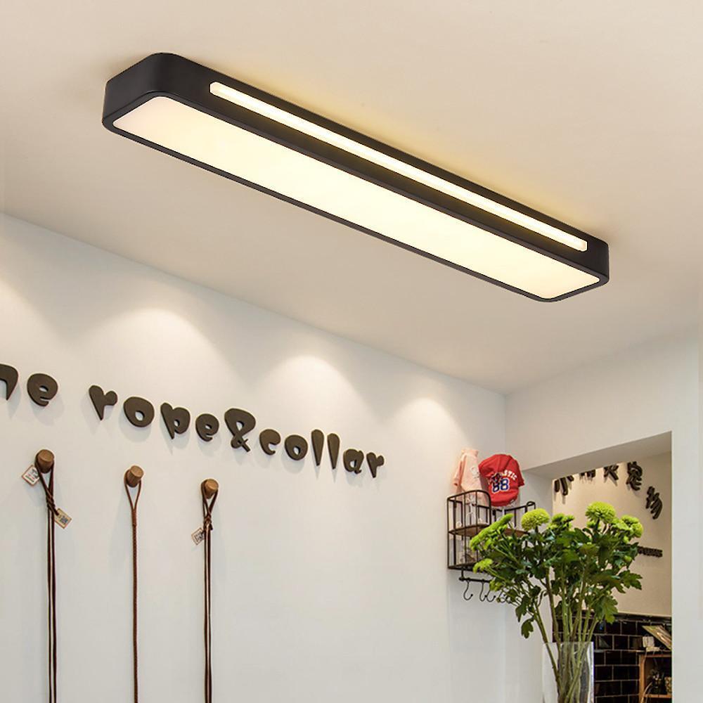 qrtchh1586483852497-6752ce3b-8fd5-4198-bfed-5b45f7fc592e-113813.jpg Rectangular Striplight Flush Mount Kitchen Lighting Hallway Lighting LED Ceiling Lights - Image 1