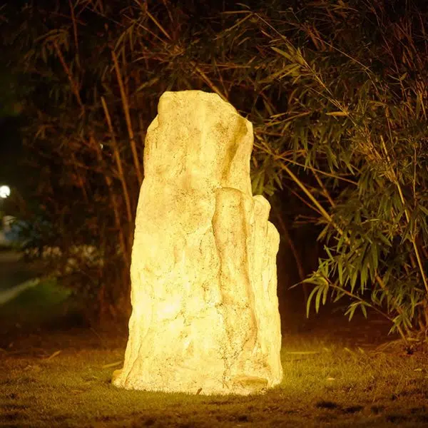Resin Simulation Stone Rockery LED Landscape Decorative Lighting Lawn Lamp - Image 4