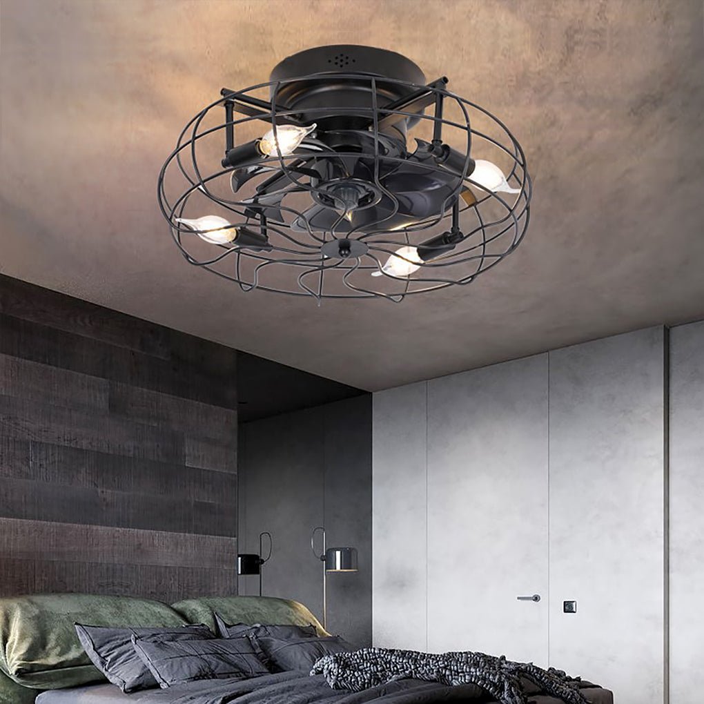 retro-cage-industrial-remote-control-timing-three-speed-regulation-ceiling-fan-lamp-847108.jpg Retro Cage Industrial Remote Control Timing Three Speed Regulation Ceiling Fan Lamp - Image 1