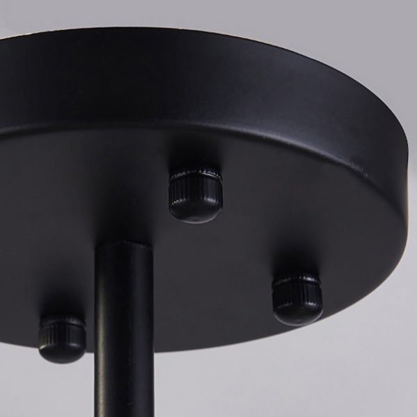 Retro Creative Geometric Hexagonal Glass LED Ceiling Light for Cafe Restaurant - Image 7