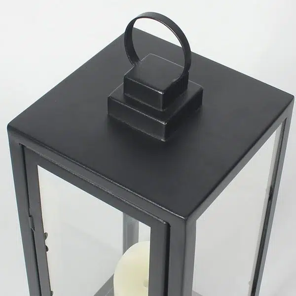 Glass Candle Holder DC 5V LED Black Modern Portable Outdoor Floor Llights - Image 12