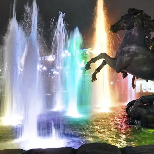 Vibrant LED Ring Pool Lights Waterproof and Colorful Fountain Illumination - Image 2