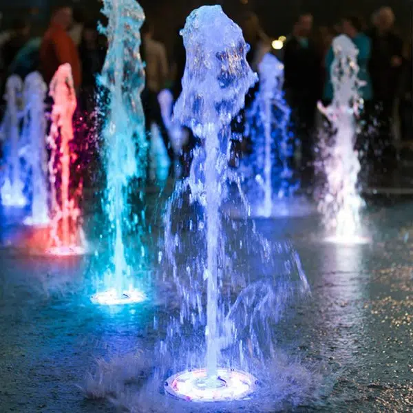 Vibrant LED Ring Pool Lights Waterproof and Colorful Fountain Illumination - Image 5