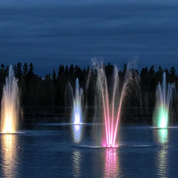 Vibrant LED Ring Pool Lights Waterproof and Colorful Fountain Illumination - Image 4
