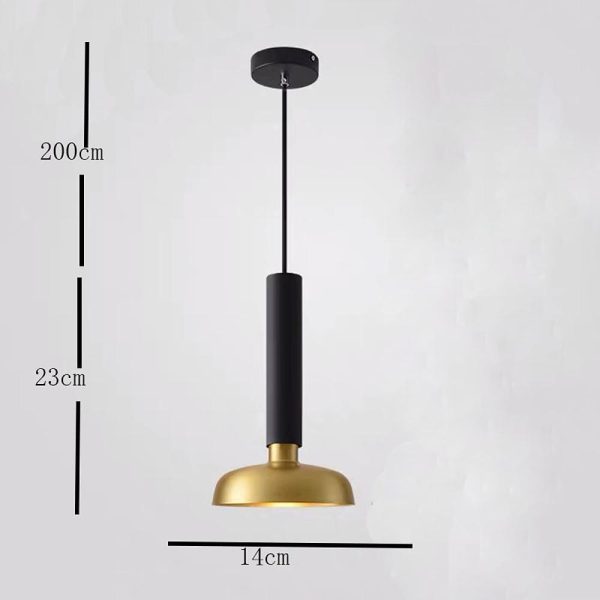 Elongated Island Pendant Lighting Contemporary Metal Industrial Pendant Light - Image 3