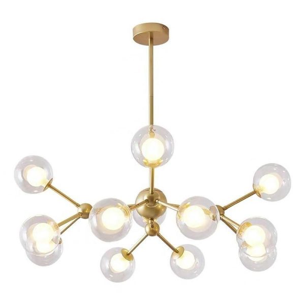 Modern Sputnik Chandelier Bubble Chandelier 12 Bulbs - Image 7