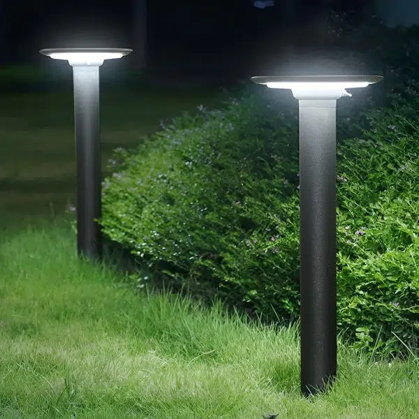 Innovative UFO-Shaped Solar Pathway Lights Durable Outdoor Lighting