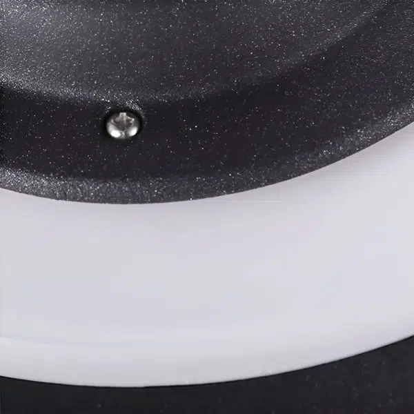 Round UFO Shaped Two Color Temperature LED Solar Waterproof Outdoor Fence Post Lights - Image 10