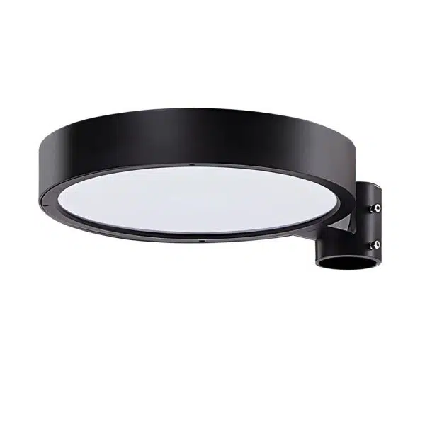 Round Waterproof Smart Remote Control LED Solar Lamp Post Top Lights - Image 9