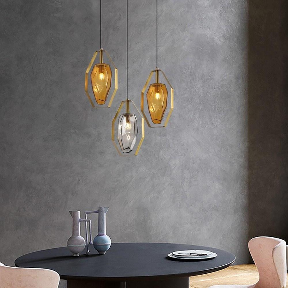 rpcjeu1604651533025-c52a3d4e-7edd-4745-bf2e-a34dc653ec05-244852.jpg Electroplated Metal Glass LED Nordic Pendant Lighting Kitchen Island Lighting - Image 1