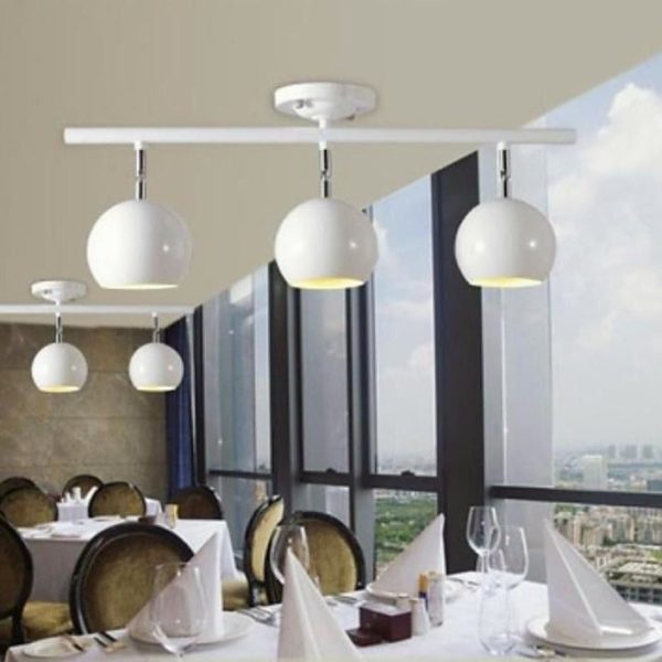 3-Light Bowled Metal Semi Flush Mount Ceiling Light ?Modern & Bright - Image 3