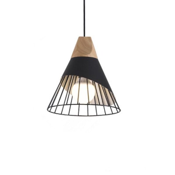 Metal Kitchen Island Pendant Lighting Abstract Cone Shaped Pendant Lighting - Image 6