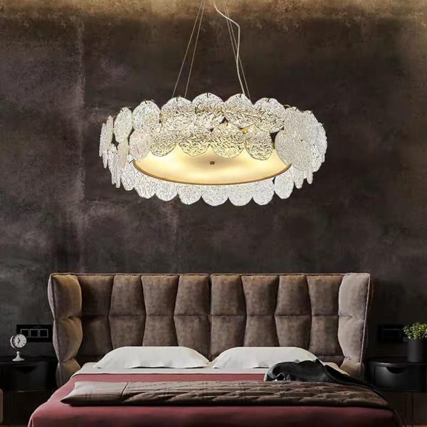 Shell Chandeliers Glass Acrylic LED Kitchen Dining Room Lighting Ceiling Light - Image 2
