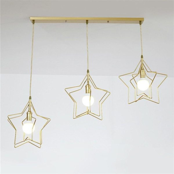 Multi Star Shaped Modern Pendant Lighting Metal Pendant Lighting - Image 10