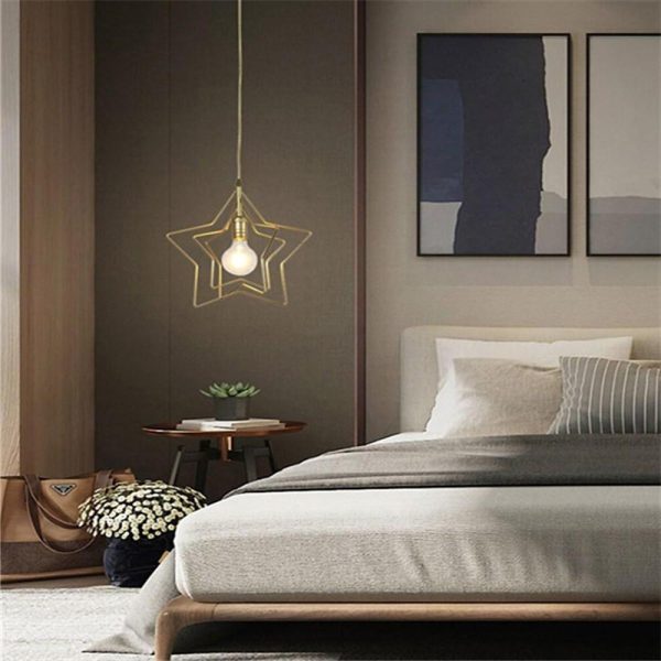 Multi Star Shaped Modern Pendant Lighting Metal Pendant Lighting - Image 3