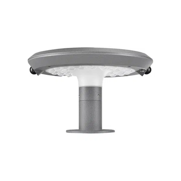 Simple Round LED Solar LED Post Light with Dual Motion Sensor - Image 7