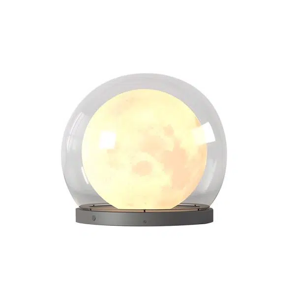 Solar Bubble Lunar Post Light Waterproof Globe Outdoor Lantern Gate Light Outdoor Lamp Landscape Light - Image 9