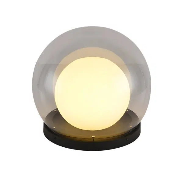 Solar Bubble Lunar Post Light Waterproof Globe Outdoor Lantern Gate Light Outdoor Lamp Landscape Light - Image 11