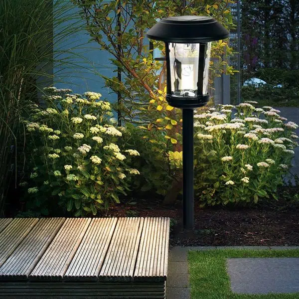 Solar Outdoor Lights LED Post Lights Garden Lights Pathway Lights Waterproof - Image 2