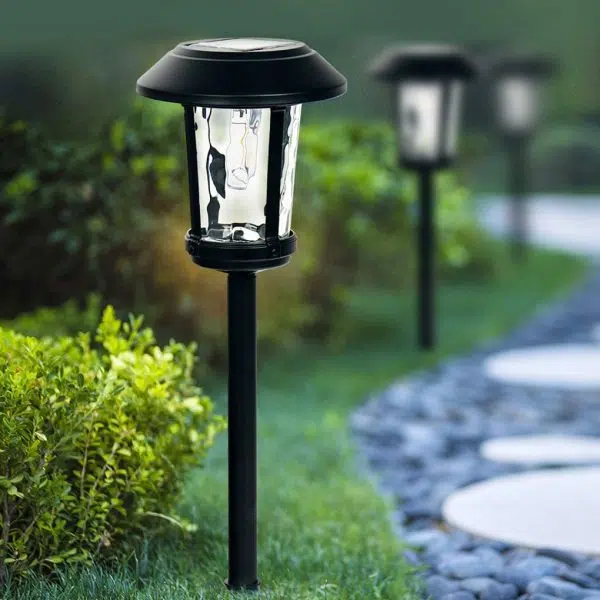 Solar Outdoor Lights LED Post Lights Garden Lights Pathway Lights Waterproof